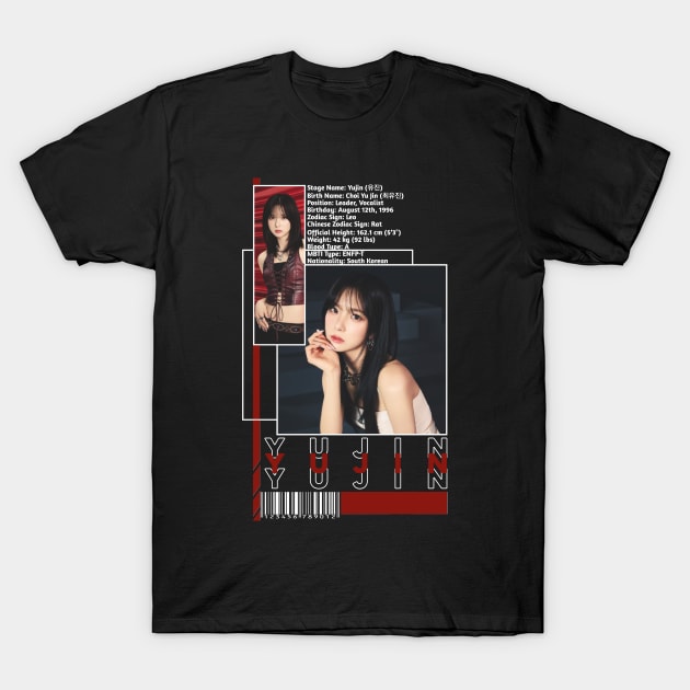 Choi Yujin Kep1er T-Shirt by floverglow